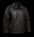 BROWN LEATHER JACKET-(Limited Edition)