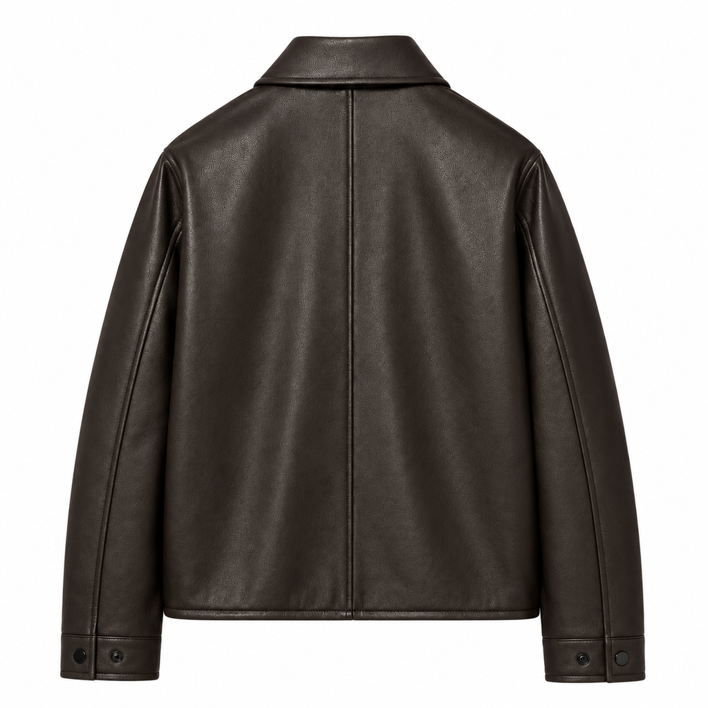 BROWN LEATHER JACKET (LMT-Edition)