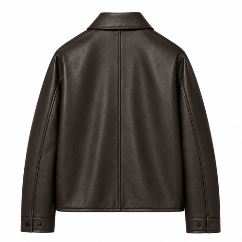 BROWN LEATHER JACKET (LMT-Edition)