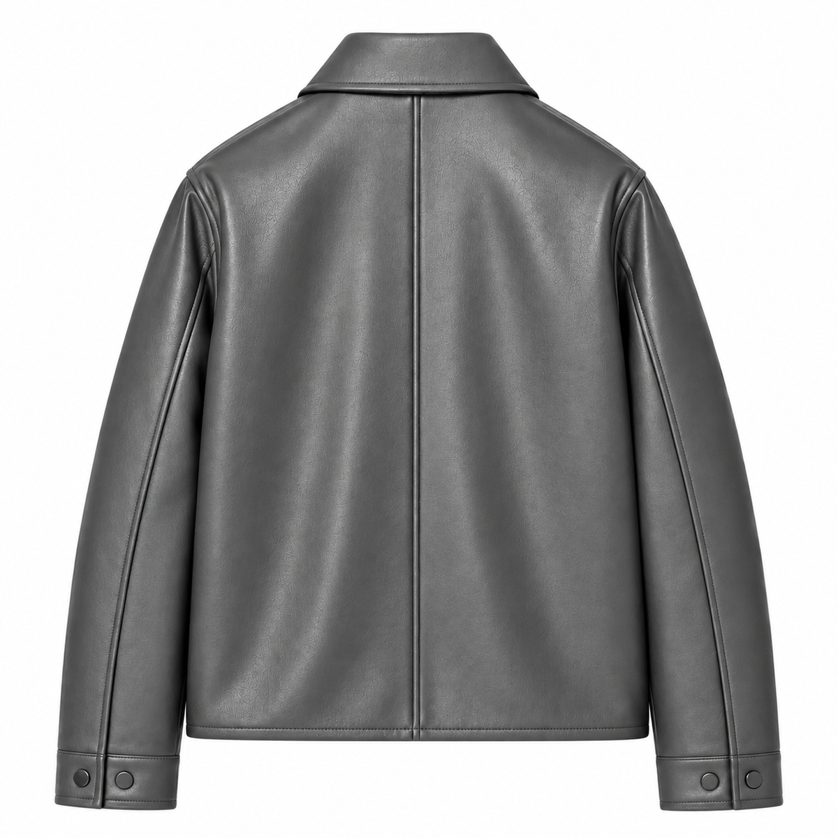 GREY LEATHER JACKET      (LMT- Edition)