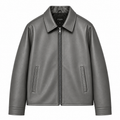GREY LEATHER JACKET      (LMT- Edition)