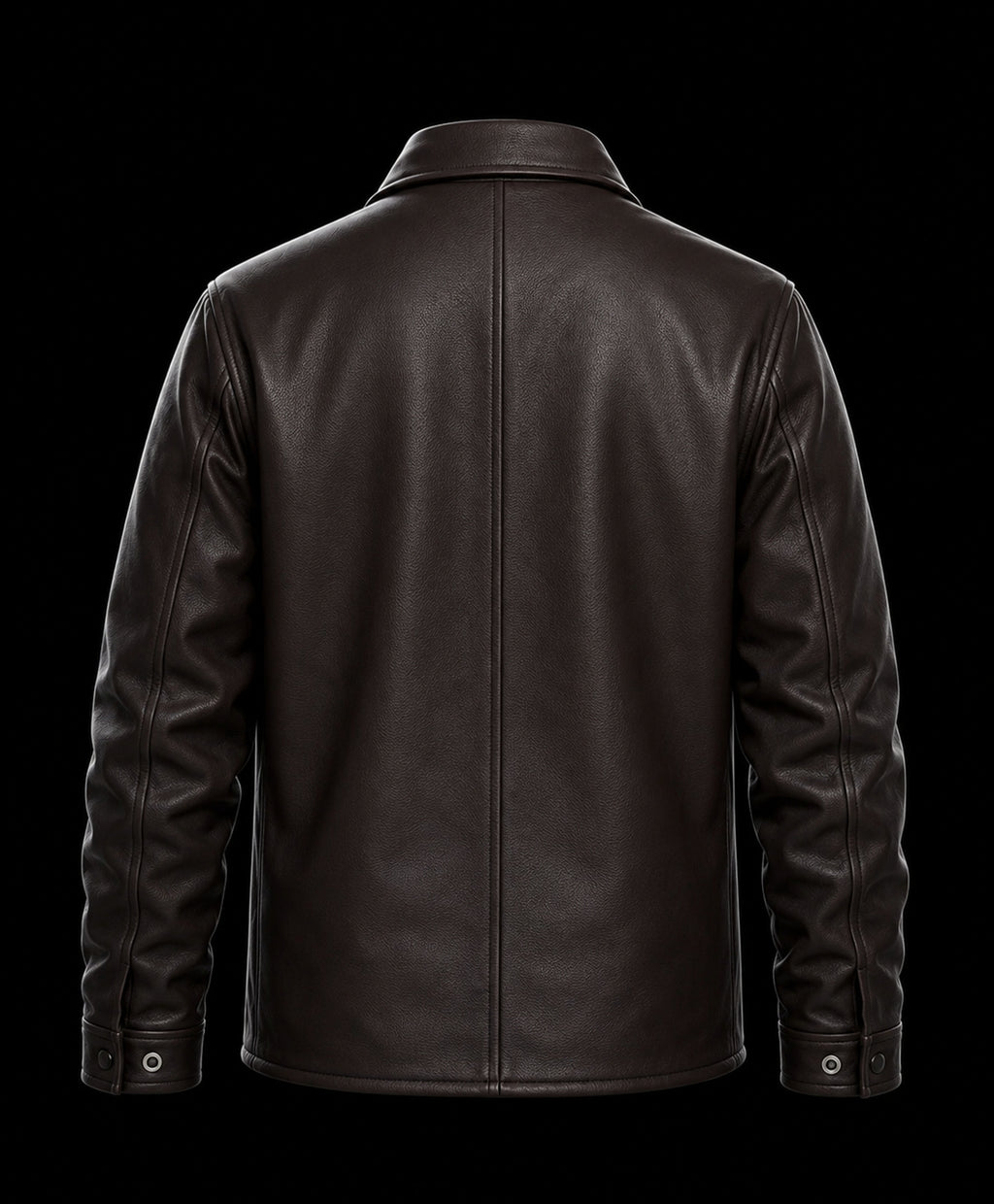 BROWN LEATHER JACKET-(Limited Edition)