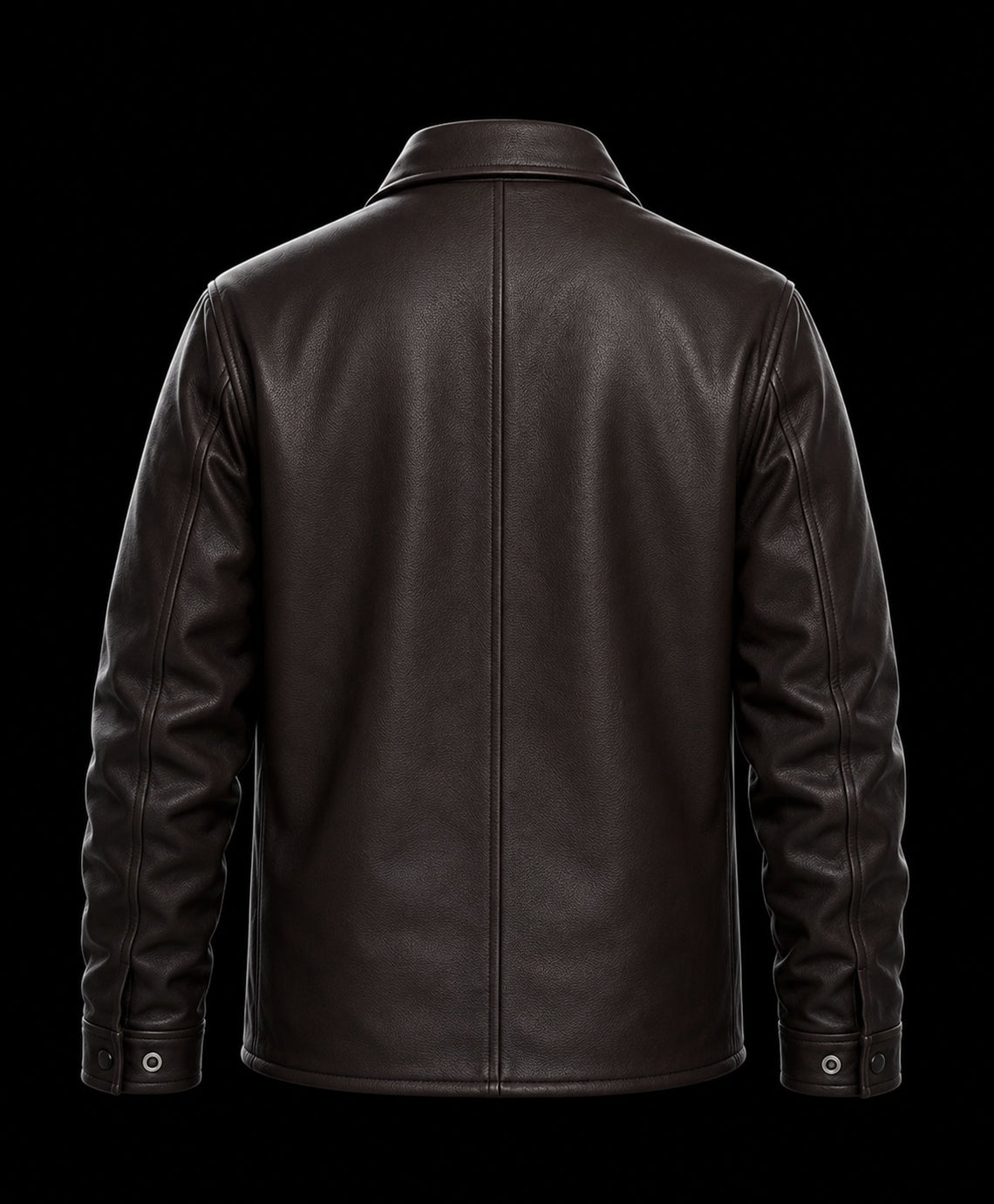 BROWN LEATHER JACKET-(Limited Edition)