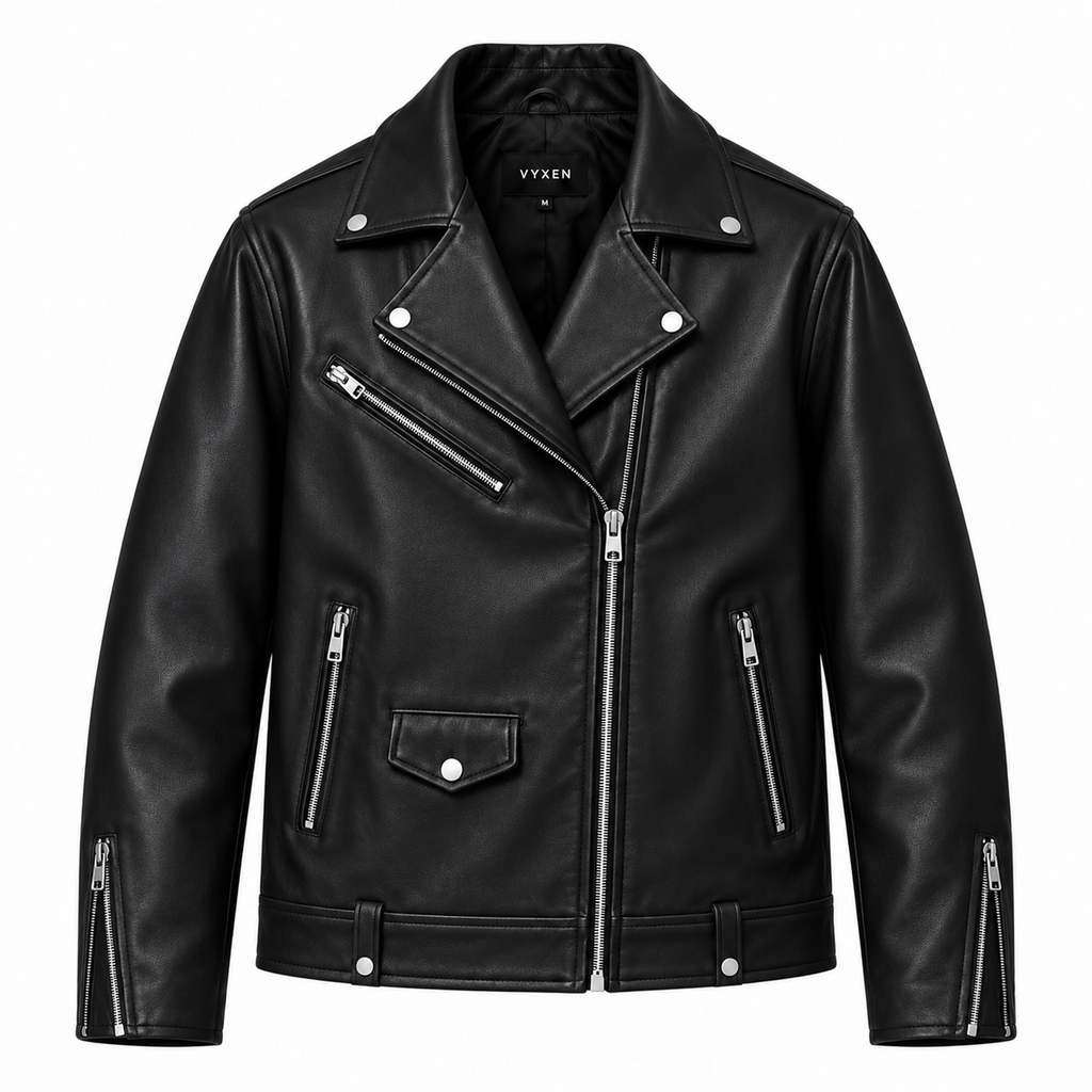 BIKER LEATHER JACKET
