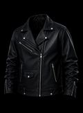 BIKER LEATHER JACKET