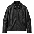 BLACK LEATHER JACKET-VXN-2